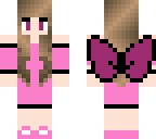 ms roze vlinder meisje
