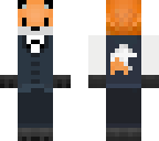 my skin in a bartender suit