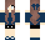 navy blue girl