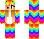 rainbow dino onsie