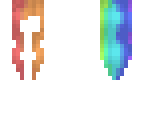 rainbow hair base