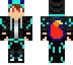 red blue black orange and yellow