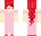 red haired prom girl