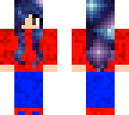red vs blue girl