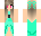 seafoam dress
