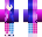 sleepy purple and blue