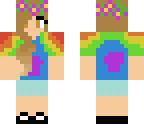 ti-dye girl