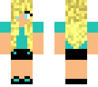 turquoise girl