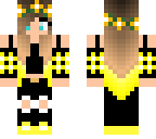 yellow flower chick