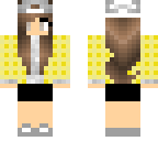 yellow jacket girl with hat