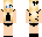 3 pixel black bikini