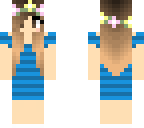 blue dress