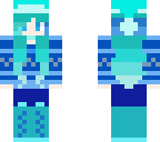 blue girl