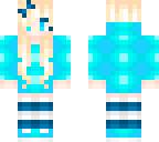 blue girl