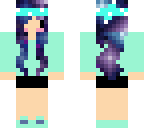 chibi galaxy girl