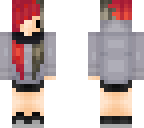 chibi with scarf girl