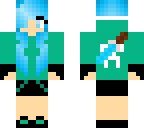 cool creeper gamer girl