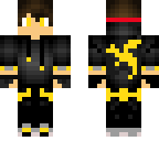cool yellow dragon boy