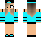cute blue girl