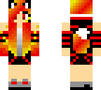 edit of fire wolf girl
