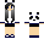emo panda girl