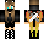 fire ninja girl