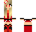 flame girl