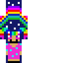 mini rainbow girl