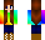 multi-color girl