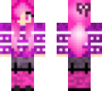 pink winter girl