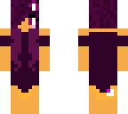 purple dress