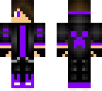 purple emo boy