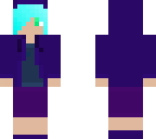 purple hoodie