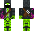 purple mage with quiver