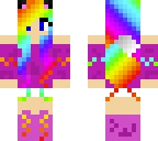 rainbow girl