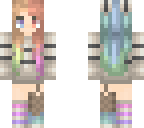 rainbow girl