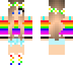 rainbow girl