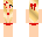 red bikini vampire girl