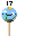 17 lollipops