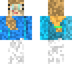 a girl blue