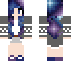 animal girl galaxy hair w sweater hd