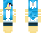 blue girl
