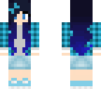 blue girl