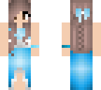 blue gown
