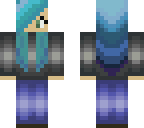 blue haired blair