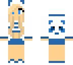 blue panda