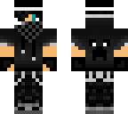 cool black emo boy