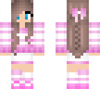 cute pink girl