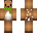 dasher with a scarf