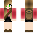 edited camping girl